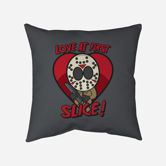 Love At First Slice!-none removable cover w insert throw pillow-jrberger