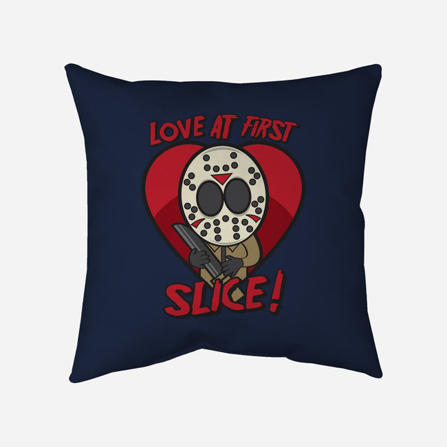 Love At First Slice!-none removable cover w insert throw pillow-jrberger