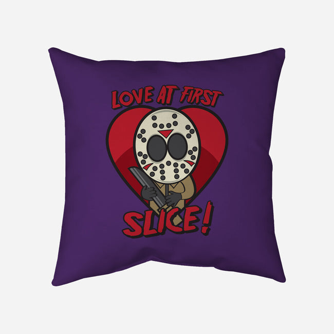 Love At First Slice!-none removable cover w insert throw pillow-jrberger