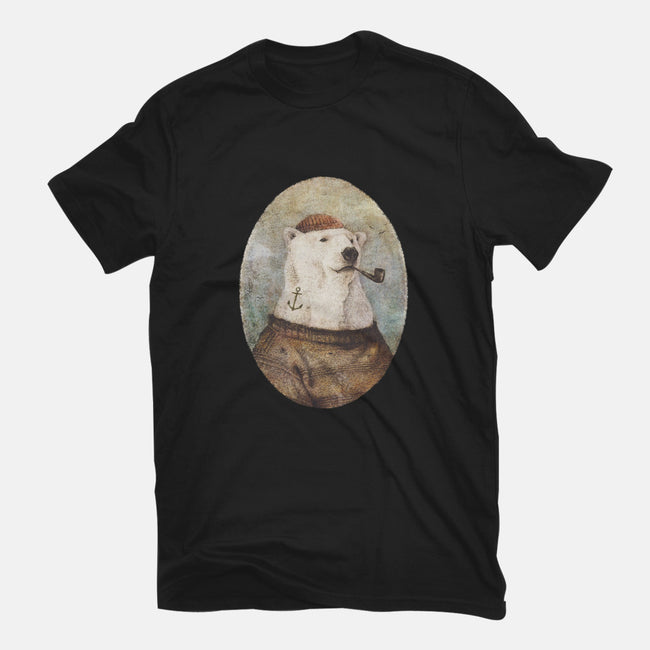 Onto the Shore-mens heavyweight tee-Mike Koubou