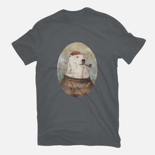 Onto the Shore-mens heavyweight tee-Mike Koubou