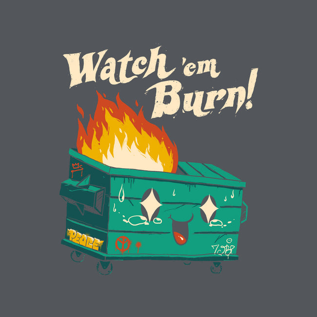 Watch Em Burn-none stretched canvas-vp021