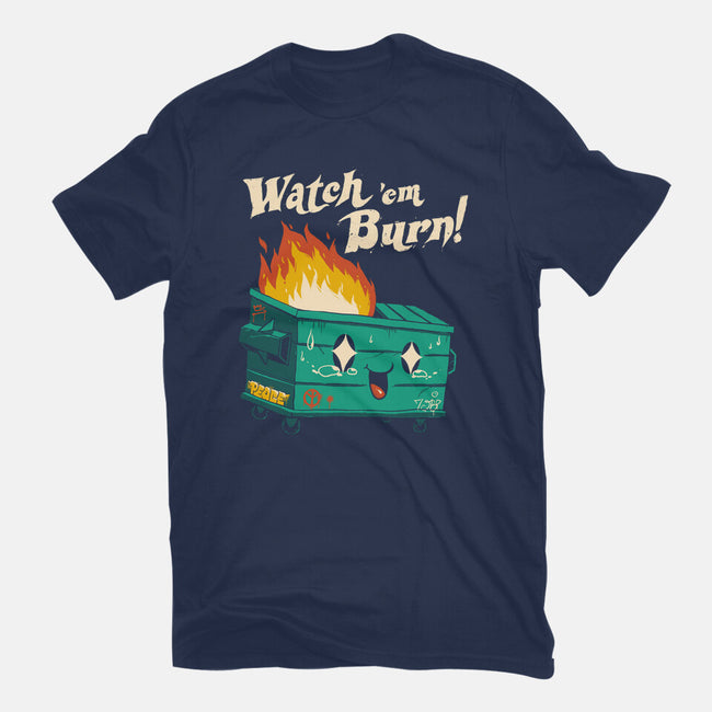 Watch Em Burn-unisex basic tee-vp021