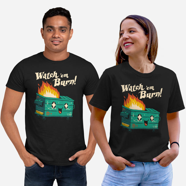 Watch Em Burn-unisex basic tee-vp021