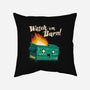 Watch Em Burn-none removable cover w insert throw pillow-vp021