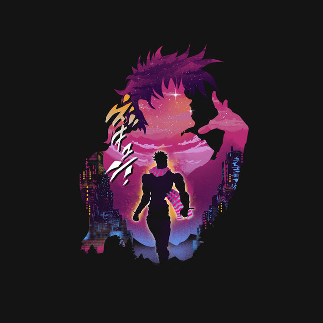 Joestar-none removable cover w insert throw pillow-dandingeroz