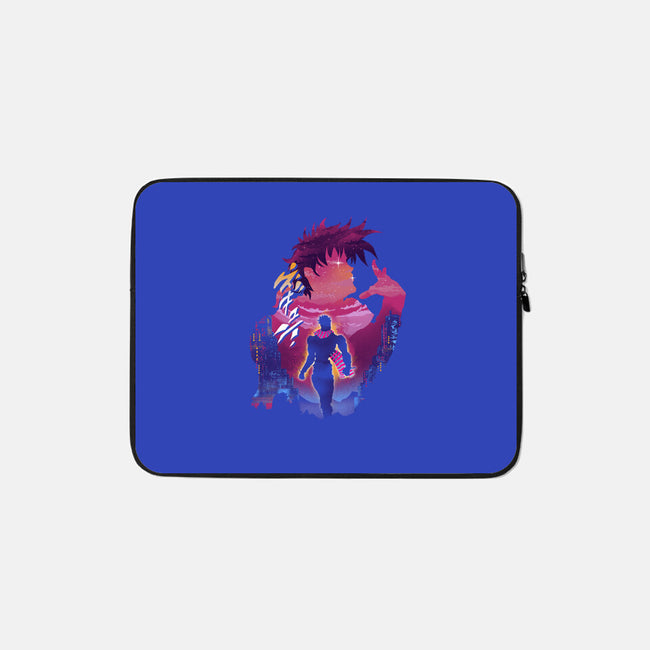 Joestar-none zippered laptop sleeve-dandingeroz