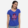 Joestar-womens v-neck tee-dandingeroz