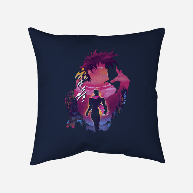 Joestar-none removable cover w insert throw pillow-dandingeroz