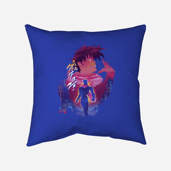 Joestar-none removable cover w insert throw pillow-dandingeroz