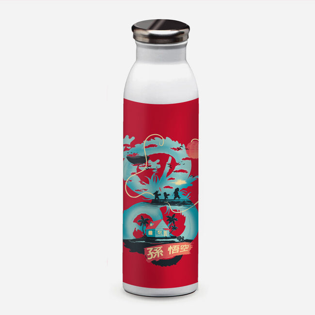 Dragon Landscape-none water bottle drinkware-kkdesign