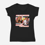 Wrong Side Of the River-womens v-neck tee-Bo Bradshaw