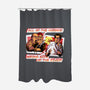 Wrong Side Of the River-none polyester shower curtain-Bo Bradshaw