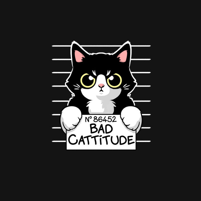 Bad Cattitude-youth pullover sweatshirt-NemiMakeit