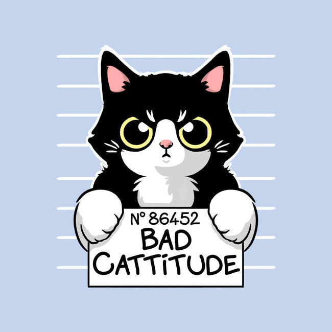 Bad Cattitude-unisex basic tee-NemiMakeit