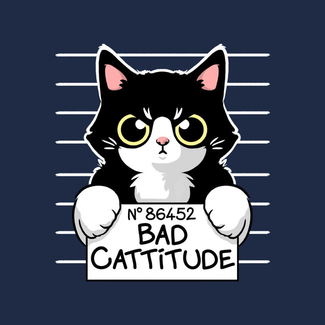 Bad Cattitude-unisex basic tee-NemiMakeit