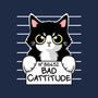 Bad Cattitude-samsung snap phone case-NemiMakeit