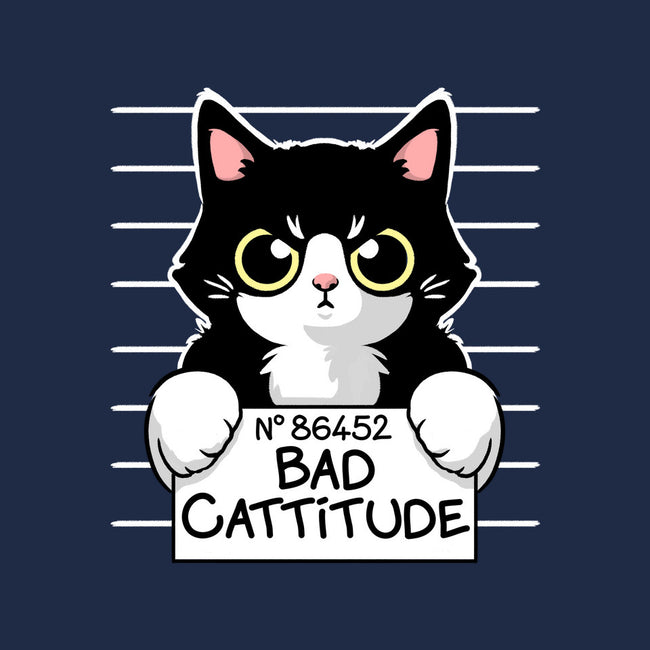 Bad Cattitude-none adjustable tote-NemiMakeit