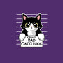 Bad Cattitude-youth crew neck sweatshirt-NemiMakeit