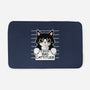 Bad Cattitude-none memory foam bath mat-NemiMakeit