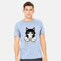 Bad Cattitude-mens heavyweight tee-NemiMakeit