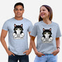 Bad Cattitude-unisex basic tee-NemiMakeit