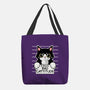 Bad Cattitude-none basic tote-NemiMakeit