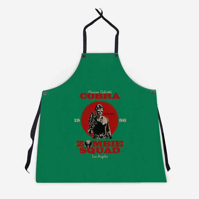 Zombie Squad LA-unisex kitchen apron-Melonseta