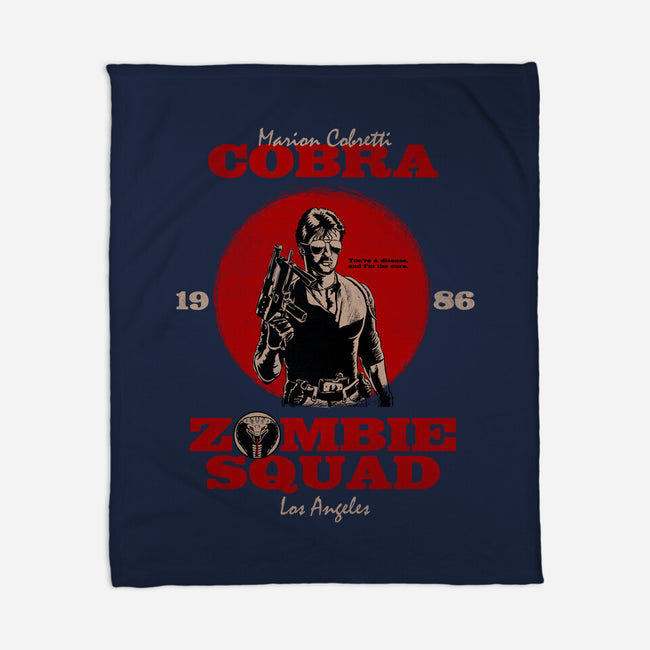 Zombie Squad LA-none fleece blanket-Melonseta