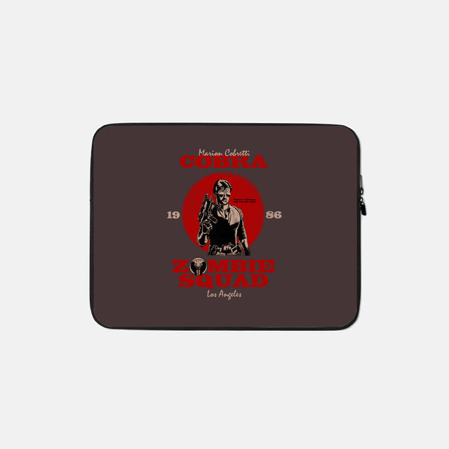 Zombie Squad LA-none zippered laptop sleeve-Melonseta