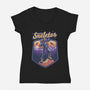 Masters Of The Outdoors-womens v-neck tee-jlaser