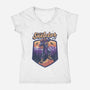 Masters Of The Outdoors-womens v-neck tee-jlaser