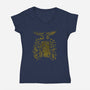 Into The Unknown-womens v-neck tee-krobilad