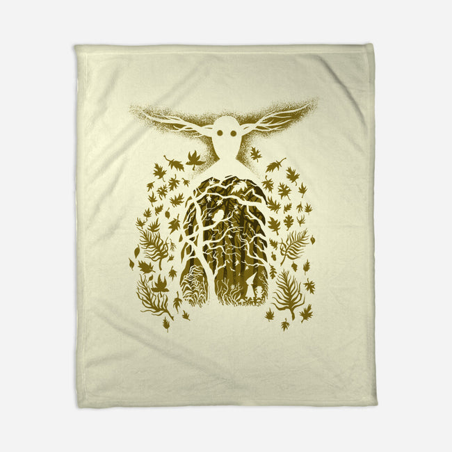 Into The Unknown-none fleece blanket-krobilad