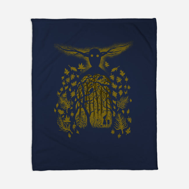 Into The Unknown-none fleece blanket-krobilad