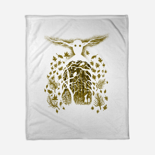 Into The Unknown-none fleece blanket-krobilad