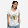 Into The Unknown-womens v-neck tee-krobilad