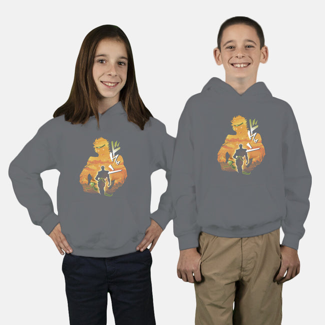 Star Adventure-youth pullover sweatshirt-dandingeroz