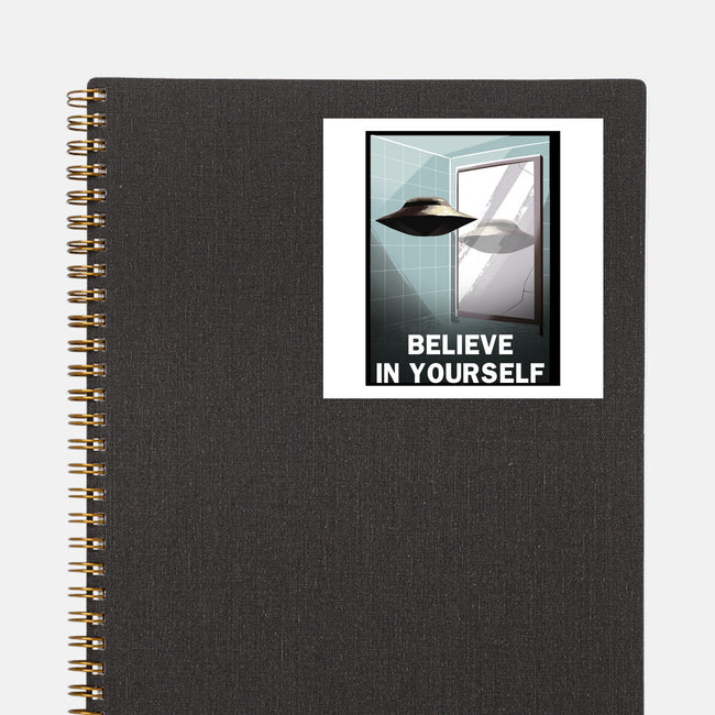 Believe in Yourself-none glossy sticker-lincean