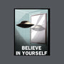 Believe in Yourself-none removable cover w insert throw pillow-lincean