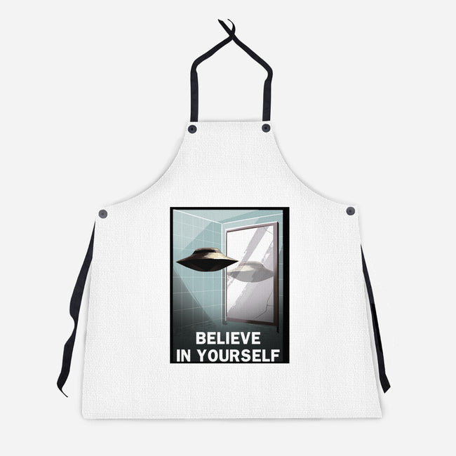 Believe in Yourself-unisex kitchen apron-lincean