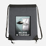 Believe in Yourself-none drawstring bag-lincean
