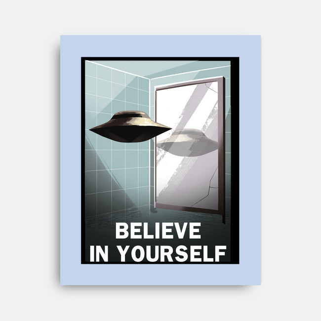 Believe in Yourself-none stretched canvas-lincean