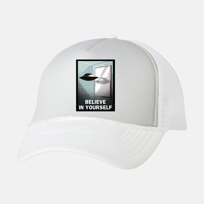 Believe in Yourself-unisex trucker hat-lincean