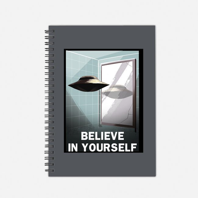 Believe in Yourself-none dot grid notebook-lincean