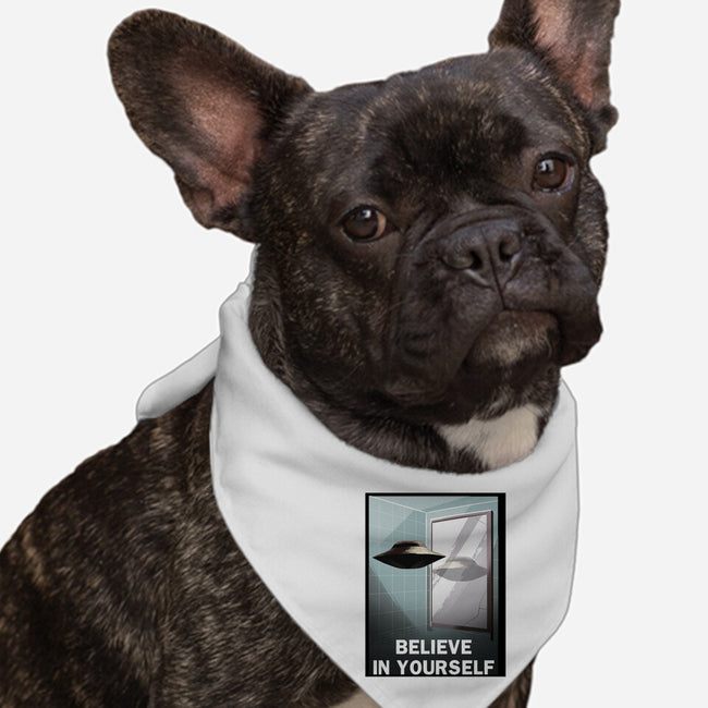 Believe in Yourself-dog bandana pet collar-lincean
