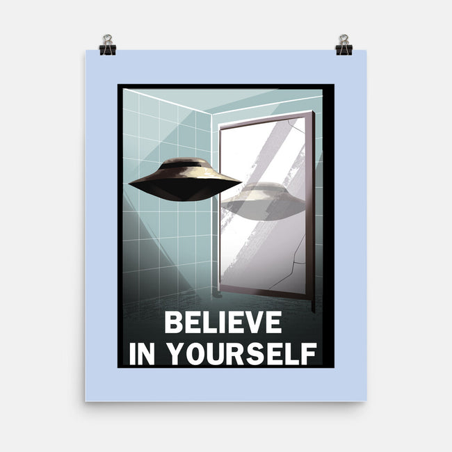 Believe in Yourself-none matte poster-lincean