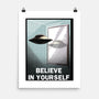 Believe in Yourself-none matte poster-lincean