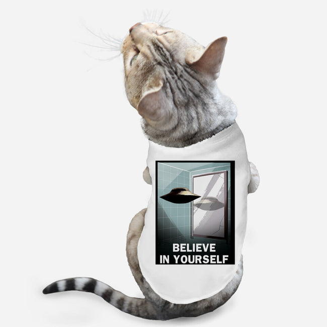 Believe in Yourself-cat basic pet tank-lincean