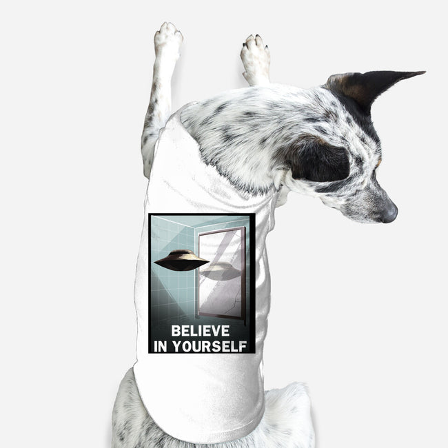 Believe in Yourself-dog basic pet tank-lincean